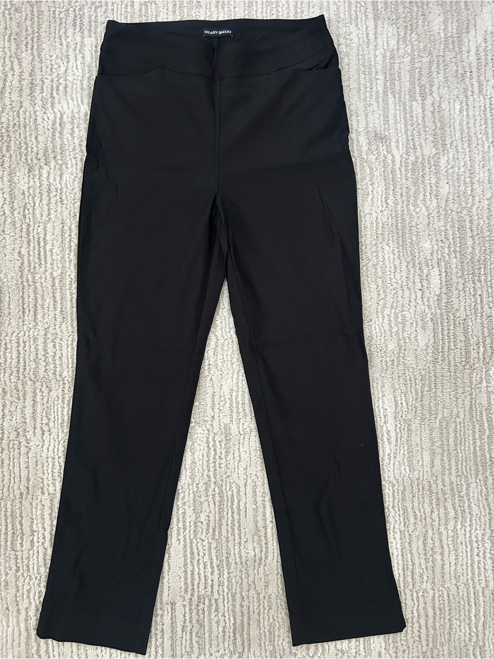 Hilary Radley Black Dress Pants - Slim Straight